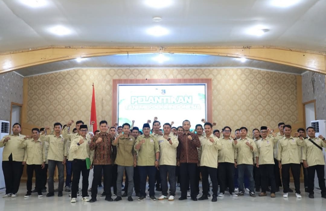 Bupati Anwar Sadat Hadiri Pelantikan DPD Tani Merdeka Kabupaten Tanjung Jabung Barat