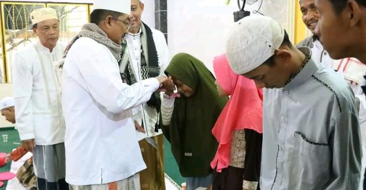 Safari Subuh di Masjid Al-Falah, Bupati UAS Sampaikan Program Pemerintah