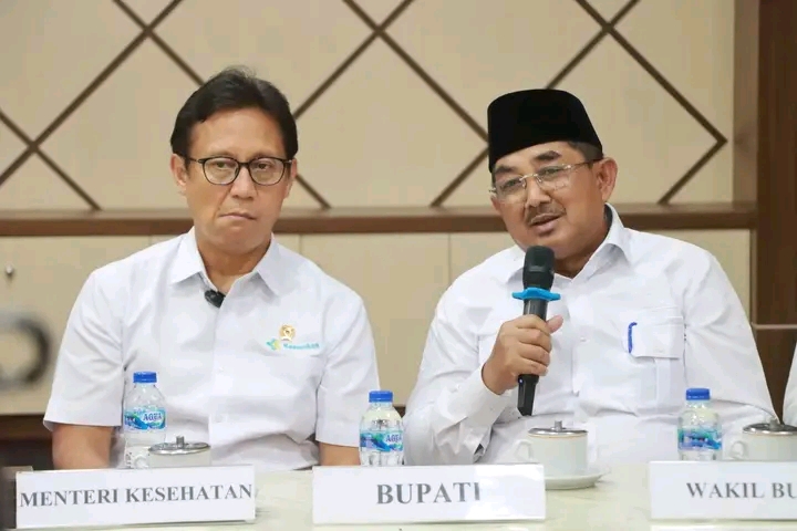 Sambut Kunker Menkes RI, Bupati Tanjabbar Ajukan Penguatan Fasilitas Kesehatan RSUD KH Daud Arif