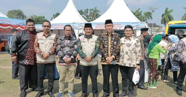 Bupati Tanjab Barat Hadiri Pembukaan Roadshow Bus KPK 2023