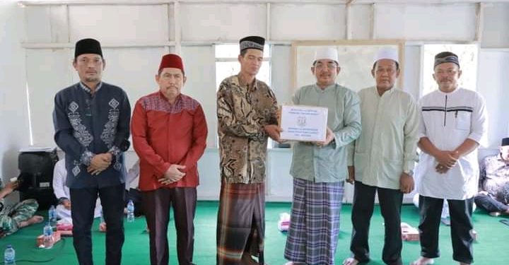 Usai Safari Jumat, Bupati Kunjungi Mushola Ar-Rahman Desa Pematang Lumut